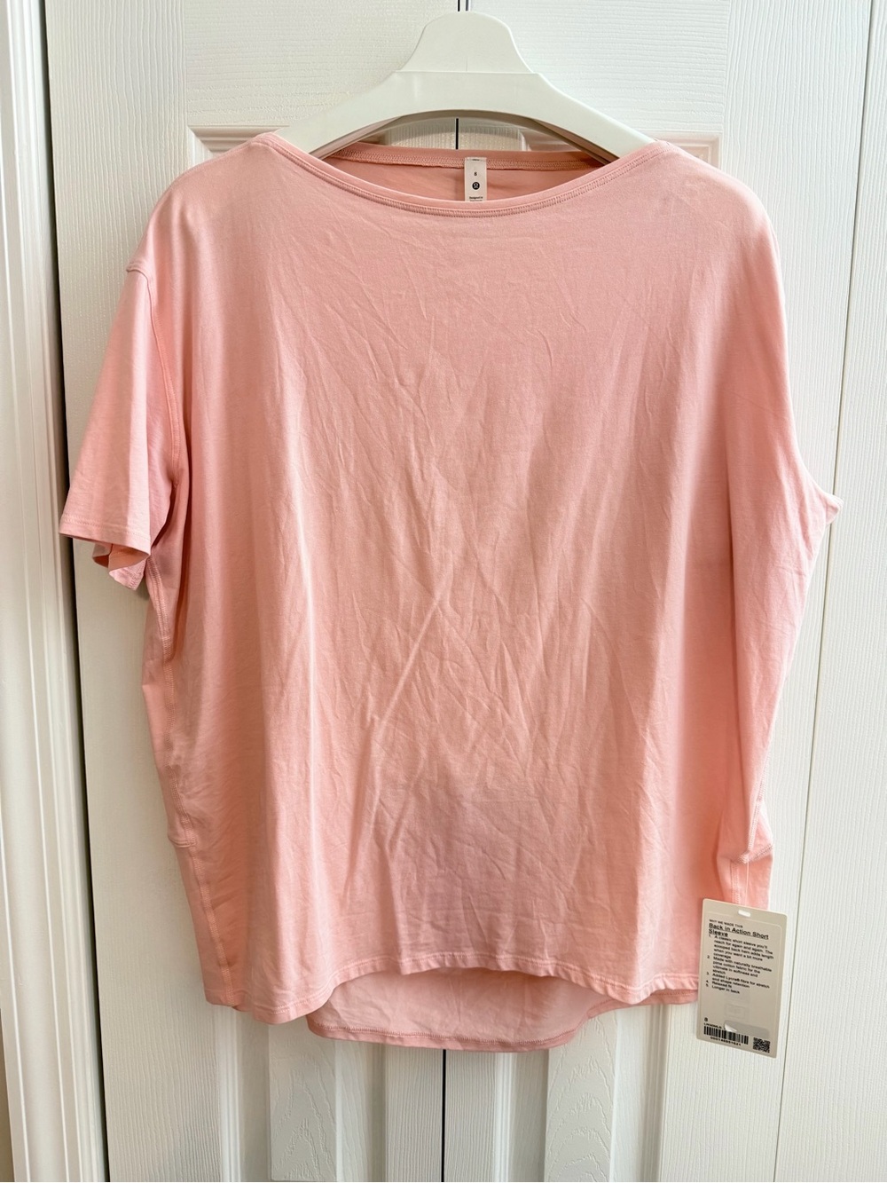 lululemon Back in action short sleeve
